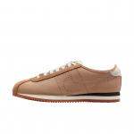 Nike Cortez nahast kahvatu kiltkivi ja purjepruun perforeeritud Swooshiga naiste tossud HQ1841-200 38 pruun