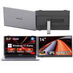 Hunidun Hibook 6 S&uuml;learvuti 15,6 tolli 16GB+256/512GB Intel TwinLake N150 4 tuuma 4 l&otilde;imelist Windows11 Home S&uuml;learvuti 16+512 With 1*SCM6 hall