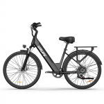 URLIFE E26 Linnas&otilde;iduks m&otilde;eldud elektrijalgratas unisex'ile 48V10.4AH/36V13Ah aku 350W mootor V&auml;litingimustes kasutatav elektriline jalgratas 26-tollised maanteerehvid Elektriline jalgratas koos j&auml;relistmega must