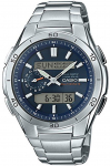 Casio Wave Ceptor H&otilde;bedane K&auml;ekell WVA-M650D-2AJF Meeste P&auml;ikeseenergial t&ouml;&ouml;tav Raadiojuhtimisega