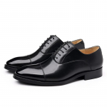 Moodsad Elegantsed Meeste K&auml;sit&ouml;&ouml; Ehtsa Nahast Oxford Kingad Paeladega &Auml;ripeo Pulmakleidikingad Meestele Itaalia Kleitkingad 38 must