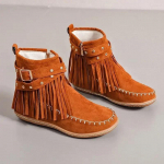 2024 Vabaaja Mugavad Madalad Kingad Naistele Ankle Boots S&uuml;gis/talv Neetidega Pandlad Suede K&uuml;lgmine T&otilde;mblukk &Otilde;mblus L&uuml;hikesed Botas 35 tumepruun v&auml;rv
