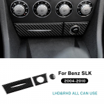 Auto konditsioneeri panipaiga alumine paneel Mercedes Benz SLK R171 2004 2005 2006 2007 2008 2009 2010 jaoks Ehtne pehme s&uuml;sinikkiust viimistluskleebis