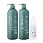 Dr.banggiwon L&otilde;hnastav &Scaron;ampoon 1000ml x 2 + kott Juuksetoonik 150ml FREE