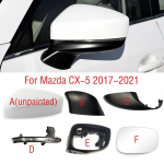Mazda CX-5 CX5 2017 2018 jaoks K&uuml;lgpeegli raami alumine aluskatte peegliklaas suunatule C left
