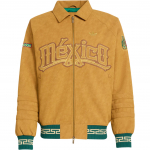 Adidas Originals FW25 2026 FIFA Maailmameistriv&otilde;istlused 26 Mehhiko F&ouml;deratsiooni Jakk Soe Kahepoolse T&otilde;mblukuga Spordilik L&otilde;tv Pikk Varrukas Puuvillane Mantel Meeste jakid HY5062 XS
