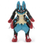 Takara Tomy Arts Pokemon Ma valin Pokemon Get pehmem&auml;nguasi Mega Lucario pehmem&auml;nguasi K&otilde;rgus umbes 28 cm (TAKARATOOMIA KUNSTID) Sina!