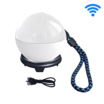 2,7 M&auml;lupalli lamp J&otilde;ulud L&auml;bipaistev pall Video m&auml;ngija 3D M&auml;lupalli lamp Personaalne &uuml;leslaaditavate videote ja fotodega Kingitused aastap&auml;evaks S&uuml;nnip&auml;evaks A must