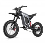 Shengmilo S900 1500W Elektrijalgratas - 60V 30Ah Aku, 80KM Pikk S&otilde;iduulatus, V&otilde;imas Maastiku- ja Linna-E-jalgratas T&auml;iskasvanutele hall