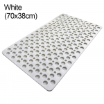 Eriti poorne suur vannimatt, libisemisvastane vann, tugeva imemisega hallitusevastane TPE du&scaron;imatt K&ouml;&ouml;k Vannitoatooted valge