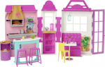 Barbie Grillrestorani Nukkude Maja ja 3 ning GXY72 [Riietumismaja] [Sisaldab Tarvikuid] [Vanematele Lastele] roosa