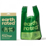 Koerakaka kotid - Earth Rated - Eriti suured - Veekindlad - Lihtsalt s&otilde;lmitavad k&auml;epidemed - &Ouml;koloogilised