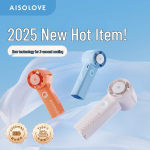 AISOLOVE F03 Kaasaskantav K&auml;eshoitav Jahutusventilaator