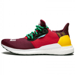 Solar Hu Pharrell x Solar Hu Adidas Glide 'Maroon' Friends and Family DB3040 48