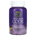 Garden of Life, Vitamin Code kummikommid, Prenatal Multi rauaga ja foolhappega, kirsilimonaadi maitse, 90 kummikommi