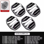 4 tk Autoukse lukukatte kleebised BMW 3 5. seeriale X1 X3 X4 X5 G20 G32 F48 G01 G02 G05 G07 G11 G22 G26 G45 G30 G60 Lisatarvikud