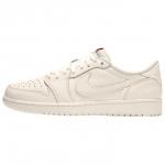 Jordan Air Jordan 1 Low top Vintage Basketball Shoes Unisex White HQ6998-100 44.5