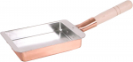 Endo Shoji TKG Tamagoyaki Praepann Suurep&auml;rane vasksoojusjuhtivus tagab &uuml;htlaselt k&uuml;psenud munad maitsvalt kohevaks Gaas 120mm L x 165mm S x 30mm roosa