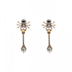 Alexander McQueen Moest Messingist K&otilde;rvar&otilde;ngad Naiste K&otilde;rvar&otilde;ngad 710485J160T8495 Gold,F