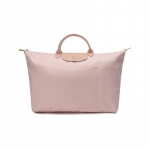 Longchamp Le Pliage Green &Ouml;koloogiline T&otilde;mblukuga K&auml;epidemega L&otilde;uendist Kandekott 45L Naiste kandekotid Roosa 1624919P64 Pink