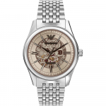 Emporio Armani Antonio H&otilde;bedane Roostevabast Terasest Meeste Automaatne Kell AR60095 h&otilde;be