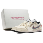 Jordan Air Jordan 1 Vintage Basketball Shoes Men's Low top Yellow/Blue 553558-132(TeamH-S-BOX) 42.5 white
