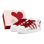 Adidas Originals SUPERSTAR Kitten Party, Couple's, Cute Pet Design, Sweet And Cute, Girly, Hand Drawn Graffiti JQ4098(Team88-S-BOX) 37