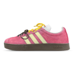 Adidas Neo VL Court 2.0 Low top Skateboard Shoes Unisex Pink Yellow HQ1802(Team116-ad) 40⅔ pink