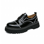 Suvised paksude talladega nahast kingad Metallketiga Loaferid &Uuml;mar nina Kvaliteetsed Slip-onid &Auml;riformaalsed kingad Meeste vabaaja Mokassiinid 44