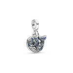 Pandora Minu Sinine Vaal Ripats Unisex Ehted 798972C01 Multicolor