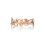 Tiffany & Co. Paloma Picasso Oliivileht 18K Roosakulla S&otilde;rmus Naiste s&otilde;rmus GRP07483 5