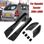 8 tk/komplekt Auto katuseraami liistu asendus Hyundai Tucson 2004-2008 jaoks Auto stiilimine Asendus katuseraami kate CHINA gray