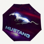 1 tk Mustang logo vihmavari - automaatne avamine ja sulgemine, tugev raudraam, ametlikeks s&uuml;ndmusteks yy251027020