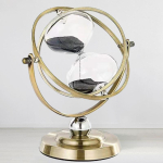 uus Hourglass Decor Loominguline liivakell Maakera Kingitus 30/60 Minuti taimer Klaas Maakera Disain Elegantne Kodu Kontori Laua Kaunistus Medium 15 minutes beige