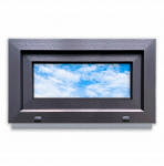 Aken Antratsiit PVC Standard Kald-ava 70x40 700x400 Kahekordne klaas Uus Kald-ava