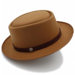 vintage porkpie m&uuml;tsid meestele &uuml;hev&auml;rvilised mustad fedora m&uuml;tsid lihtne pork pie m&uuml;ts h&auml;rrasmehe mood sombrero hombre chapeu masculino show M56-58