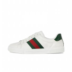Gucci Ace 'Valge Roheline Punane' Meeste Valge Suurus 757892 AACAG 9055 43
