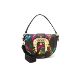 Versace Jeans Couture Barokkstiilis Kuldse Pandlaga V&auml;ike &Otilde;lakott Naiste &Otilde;lakott Must 71VA4BF2-71880-899 Basic Set (Bag+Dust Bag)