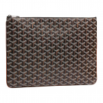 Goyard Senat Y Monogrammiga L&otilde;uendist ja Nahast T&otilde;mblukuga Rahakott Kosmeetikakott Sidur Unisex Rahakotid Pruun SENAT2MGMTY-01CL03P Basic Set (Bag+Dust Bag)