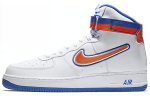 Nike Air Force 1 High Sport Nba Valge Meeskonna Oranž M&auml;ngukuninglik Sinine AV3938-100 40.5