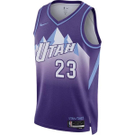 Nike Lauri Markkanen Utah Jazz 2024/25 City Edition Meeste Nike Dri FIT NBA Swingman S&auml;rk FQ4363-506 XXXL