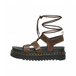 dr. Martens Nartilla Nahast Paeladega Platvormi Moodsad Sandaalid Naiste sandaalid Tume pruun 27297201 36