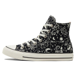 Converse Chuck Taylor All Star Mystic World T&auml;hem&auml;rk Tikand Trendikad Libisemiskindlad Vastupidavad K&otilde;rge s&auml;&auml;rega L&otilde;uendkingad Naiste tossud Must Valge 572425C 35 black