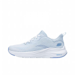 Skechers Sport Mugavad niiskust imavad madalad vabaajajalatsid Naiste tossud Hele-sinised 150026-LTBL 35