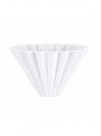 Leeseph Keraamiline Kohvifilter, Origami Koonusekujuline Pour Over Kohvitilguti Korduvkasutatav K&auml;sit&ouml;&ouml;na Valmistatud Kohvifilter Kodu ja Kohviku jaoks (white,1-2Cups) valge
