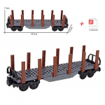 MOC City Idea Rong Rheingold Reisijate Kaubarong Transpordivahend Vagun Ehitusklotsid Lapsed DIY Tehnilised M&auml;nguasjad