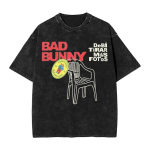 Pestud T-s&auml;rgid DTMF Debi Tirar Mas Fotos Vintage T-s&auml;rk Bad Bunny Album Puuvillased &Uuml;laosad T-s&auml;rk meestele naistele S