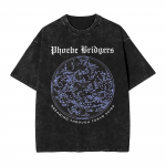 Pestud T-s&auml;rk Phoebe Bridgers Dreaming Through Tokyo Skies Retro T-s&auml;rk Streetwear Suvised Topid T-s&auml;rgid Mehed Naised S