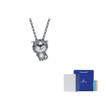 Swarovski sodiaagikass kaelakeed Unisex F-Camellia Embossed Gift Box must