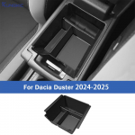 Dacia Duster 3 2024 2025 2026 jaoks Auto keskkonsooli k&auml;etoe panipaiga korraldajakast Auto Dacia Duster 3 2025 Tarvikud. must